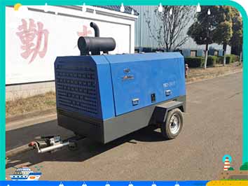 柴动移动式螺杆空压机